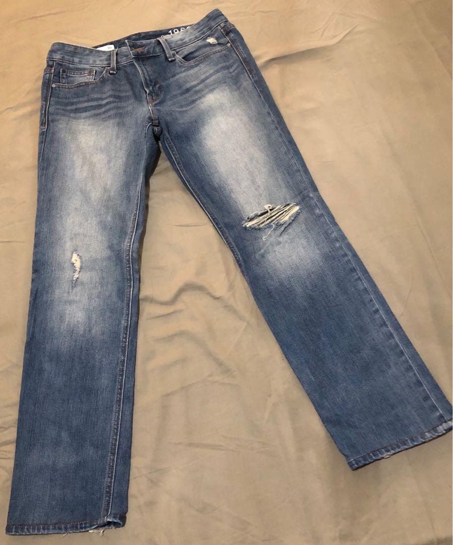 gap 1969 real straight jeans