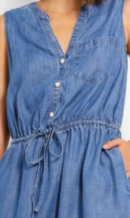 denim shirt dress gap