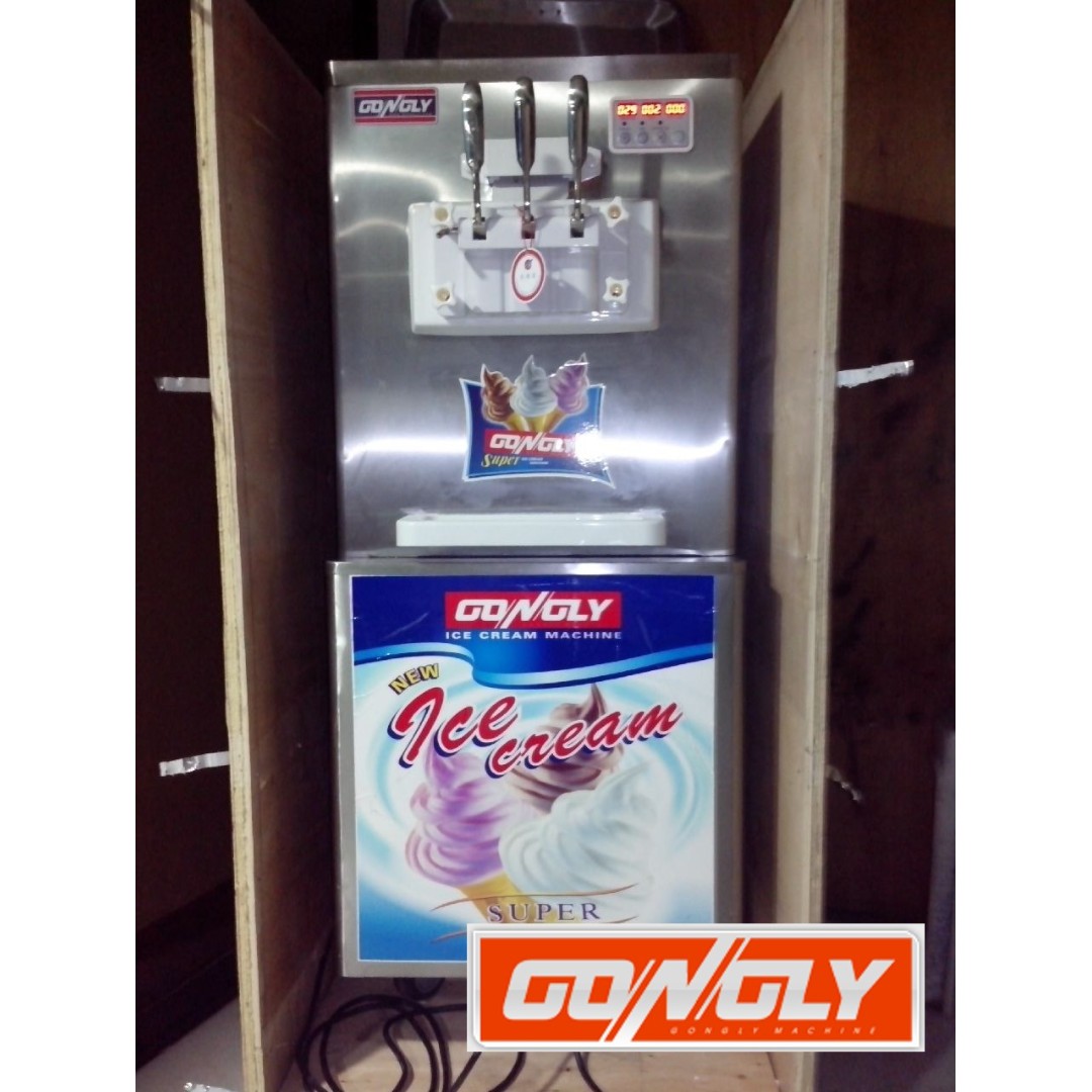 Gongly Ice Cream Machine Floor Model (Brand New) Aspera Compressor High