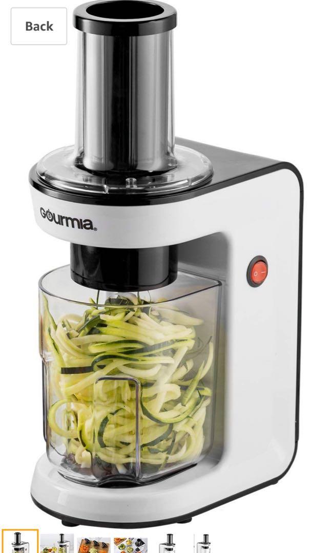 Electric Spiralizers & Dicers, Gourmia GES580 Electric Spiralizer