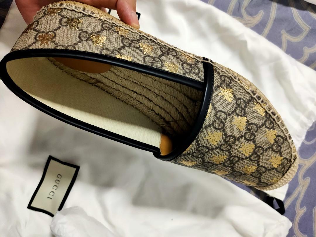 gucci supreme espadrilles
