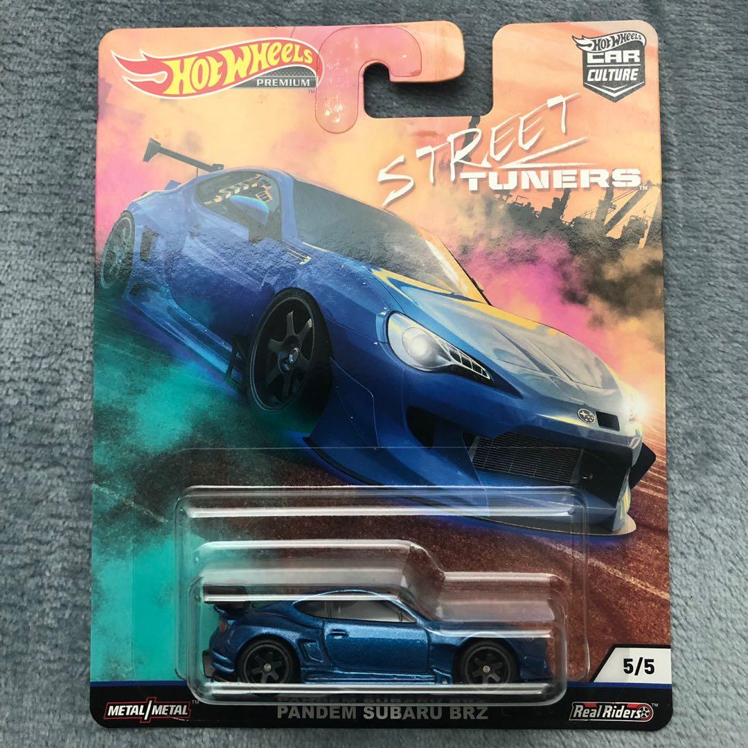 2019 Hot Wheels Car Culture Street Tuners set de 5 modelos