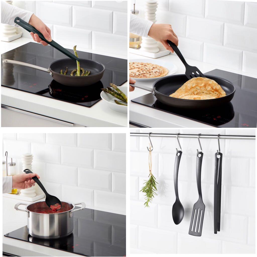 IKEA GNARP COOKING UTENSILS (Category: Bakeware) located in Mandaluyong City. Submitted by sevebella (Listing ID 249926636, Image 3). Description: BRAND NEW IKEA GNARP 3 PCS. COOKING UTENSILS MADE OF HARD GOOD QUALITY MATERIALS. 1 SET 3PCS FOR ONLY 200 PHP.