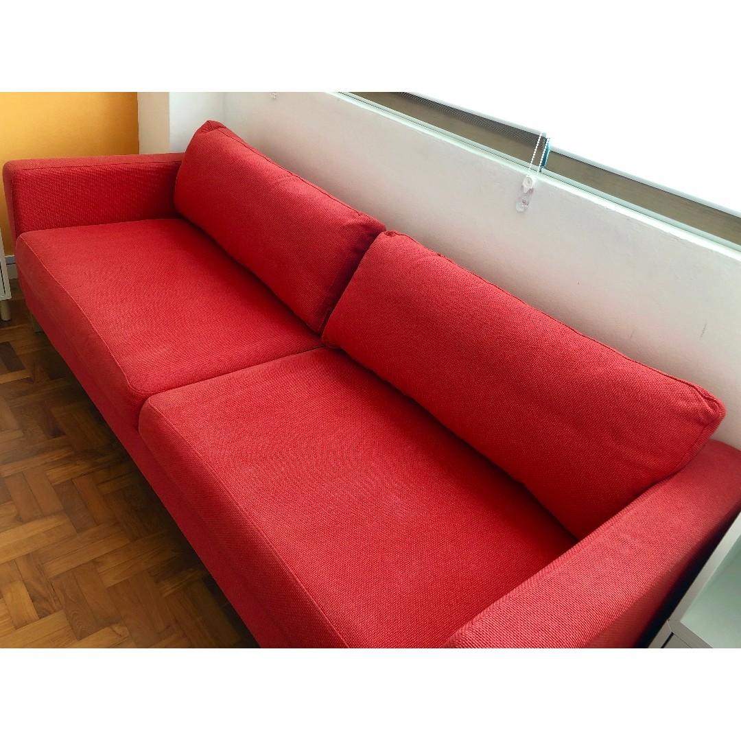 IKEA KARLSTAD 3Seater Sofa Bed, Furniture & Home Living, Furniture