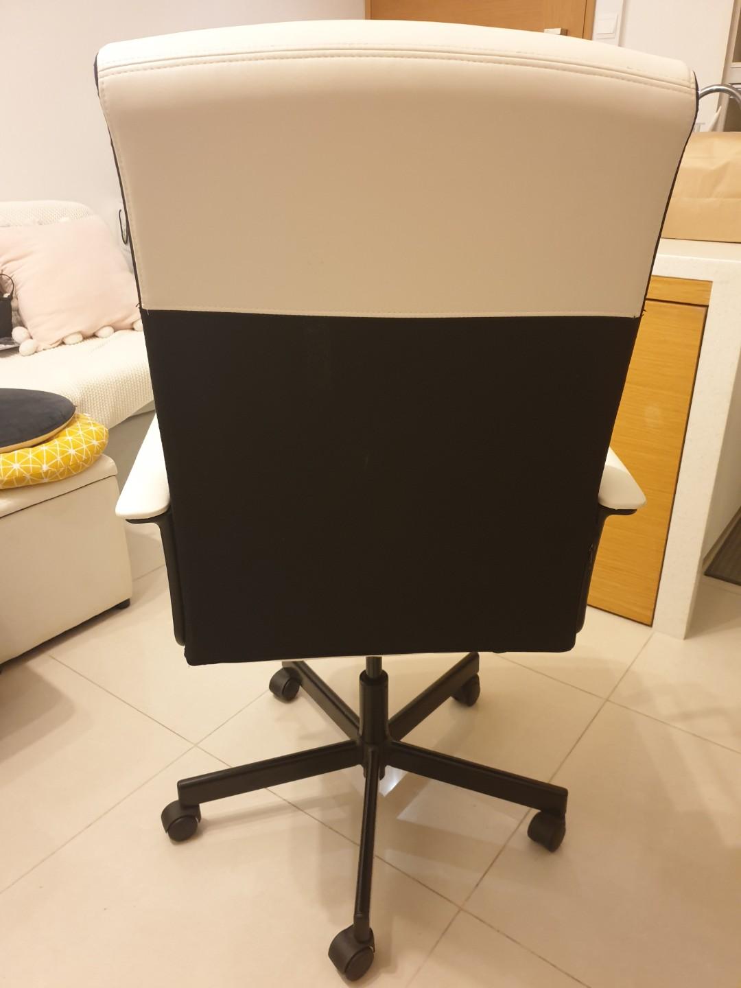 IKEA Millberget Office Chair White, Furniture & Home Living, Furniture