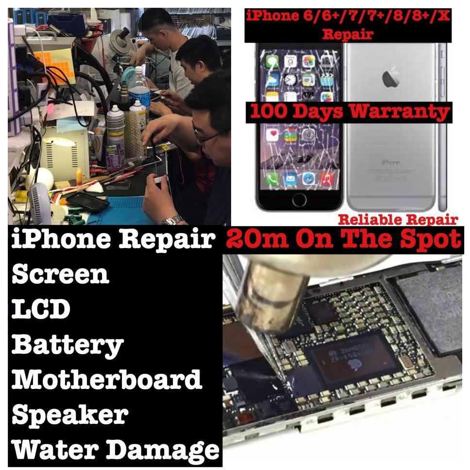 water damaged lcd screen fix pricelist