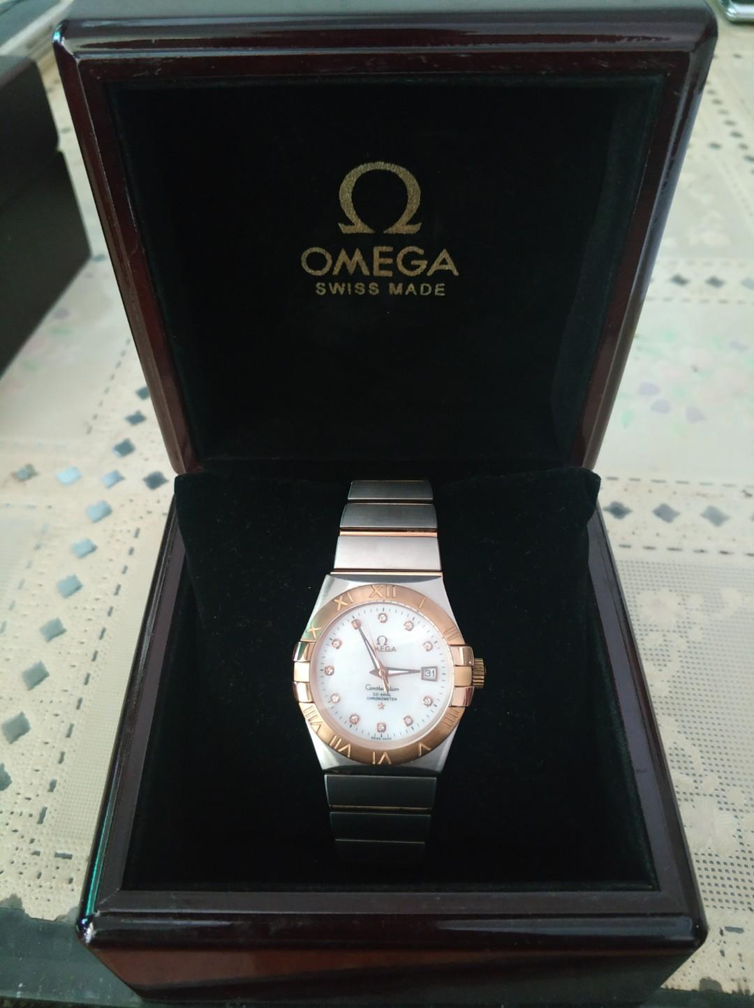 jam tangan omega constellation