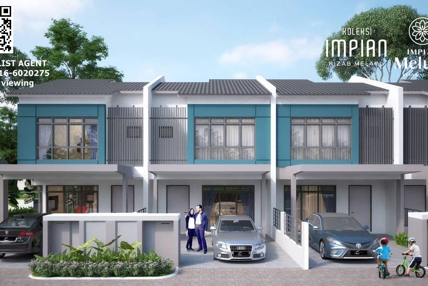 Kota Kemuning New Terrace House( Malay Reserve), Property, For Sale on