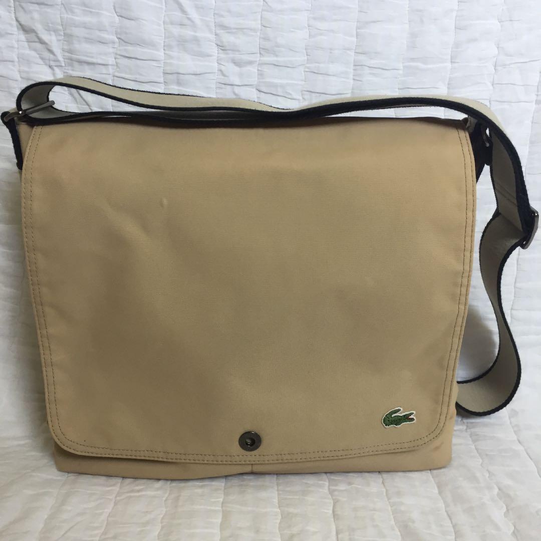 Lacoste messenger bag, Men's Fashion, Bags, Sling Bags on Carousell