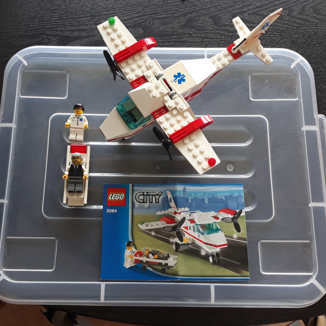 Lego medical plane hot sale