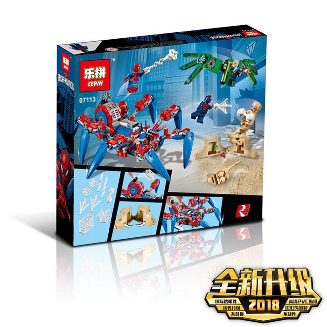 lego spiderman robot