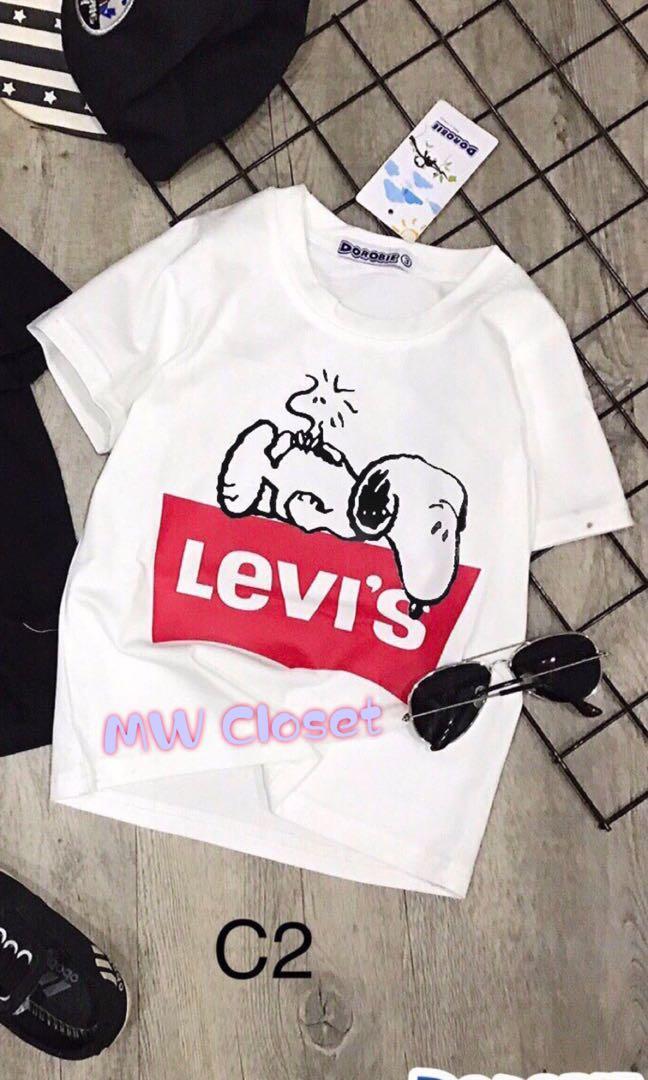 levi snoopy top