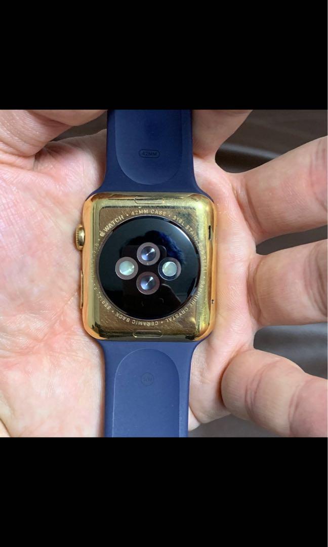 Gold apple watch series 0 store