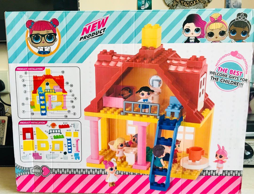 building lol doll house
