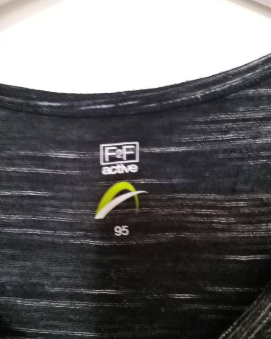kaos lengan buntung f2f Active 