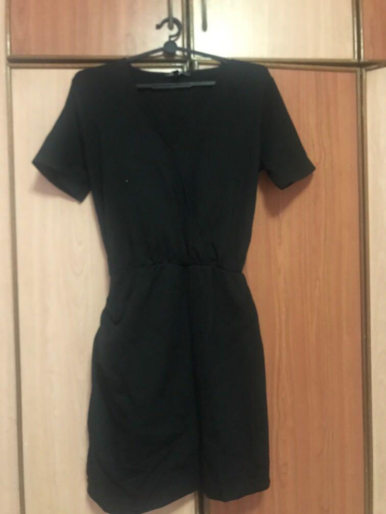 Mango black dress Women s Fashion Dresses Sets Dresses on Carousell