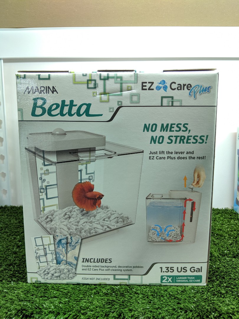 self cleaning betta tank ez care