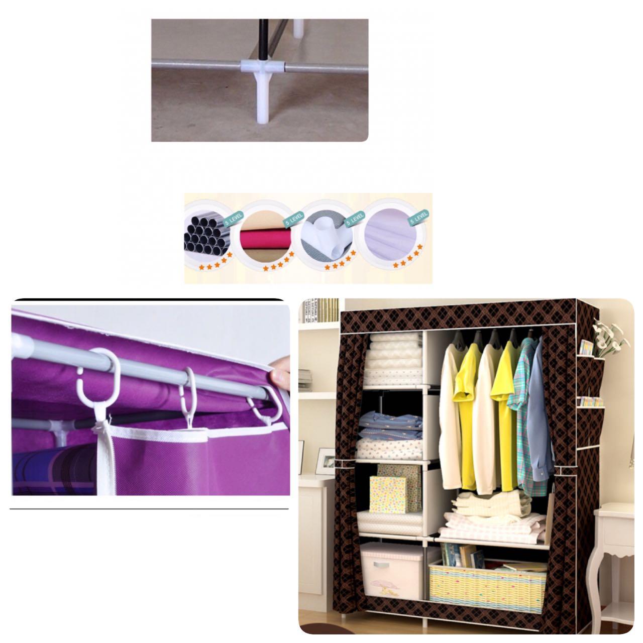 Medium Spacious Wardrobe Or Storage Cabinet On Carousell
