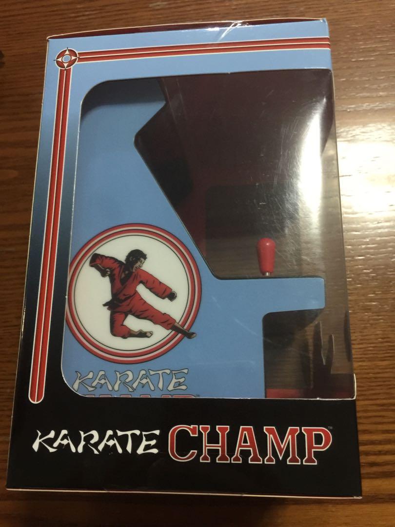 Micro player retro arcade game Karate Champ & Bad Dudes, Video Gaming