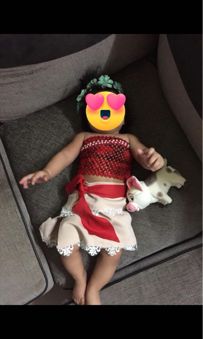 Moana Baby Costume Diy Babies Kids Babies Apparel On Carousell Moana Baby Costume Diy Babies Kids Babies Apparel On Carousell