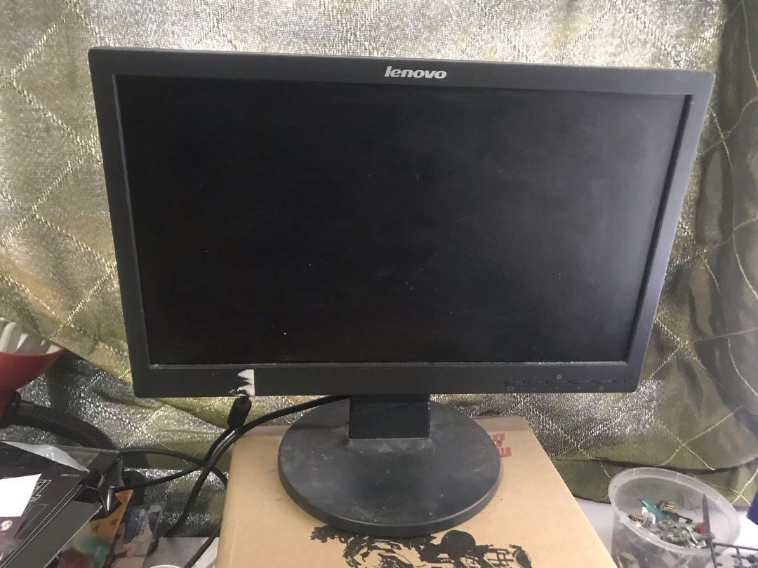 monitor lenovo d186wa 18.5 inch 