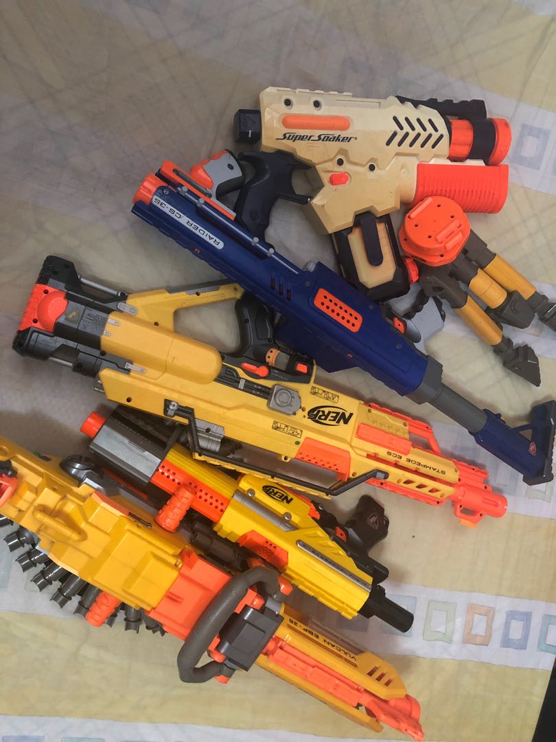 Nerf Bundle, Hobbies & Toys, Toys & Games on Carousell