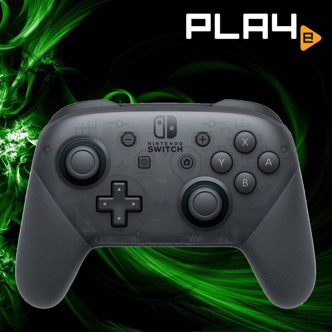 nintendo pro controller black