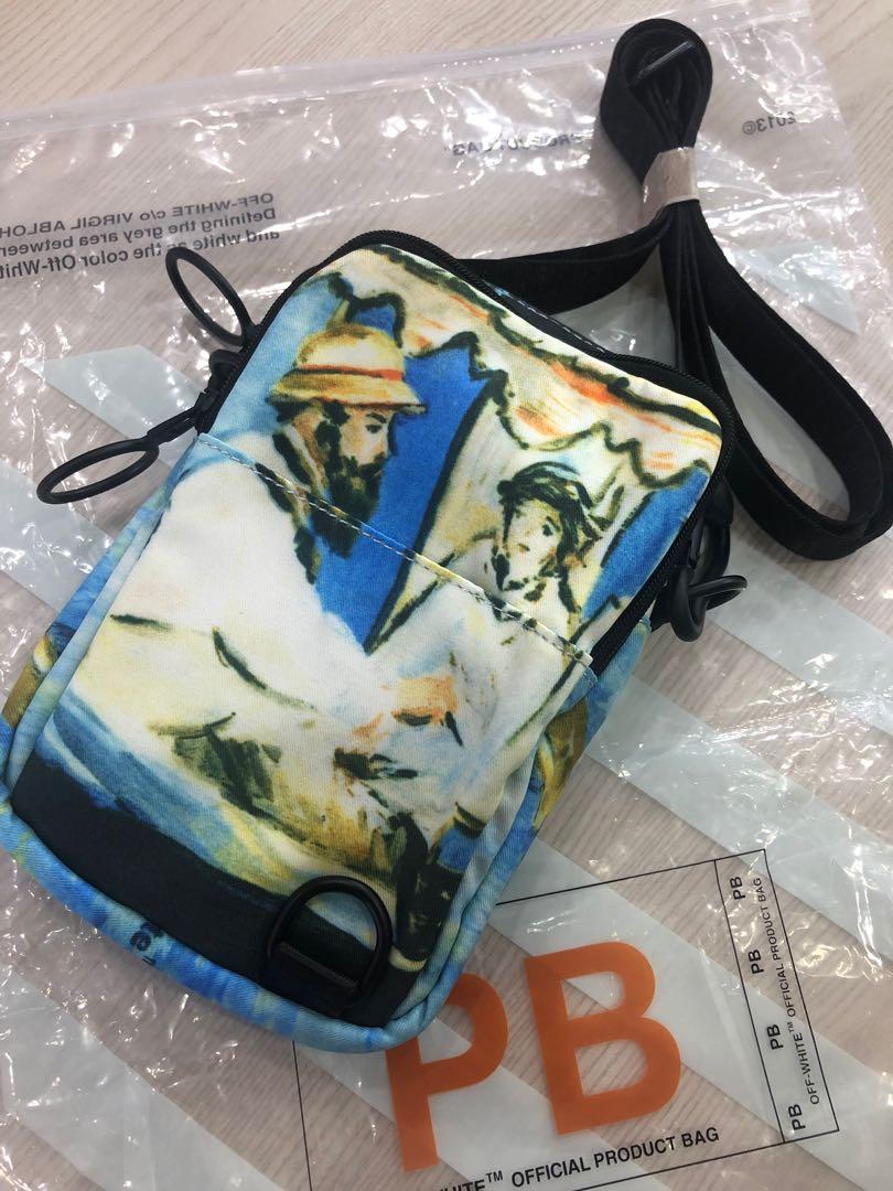 Offwhite Lake Painting Messenger Bag HK AAA Men s Fashion Bags