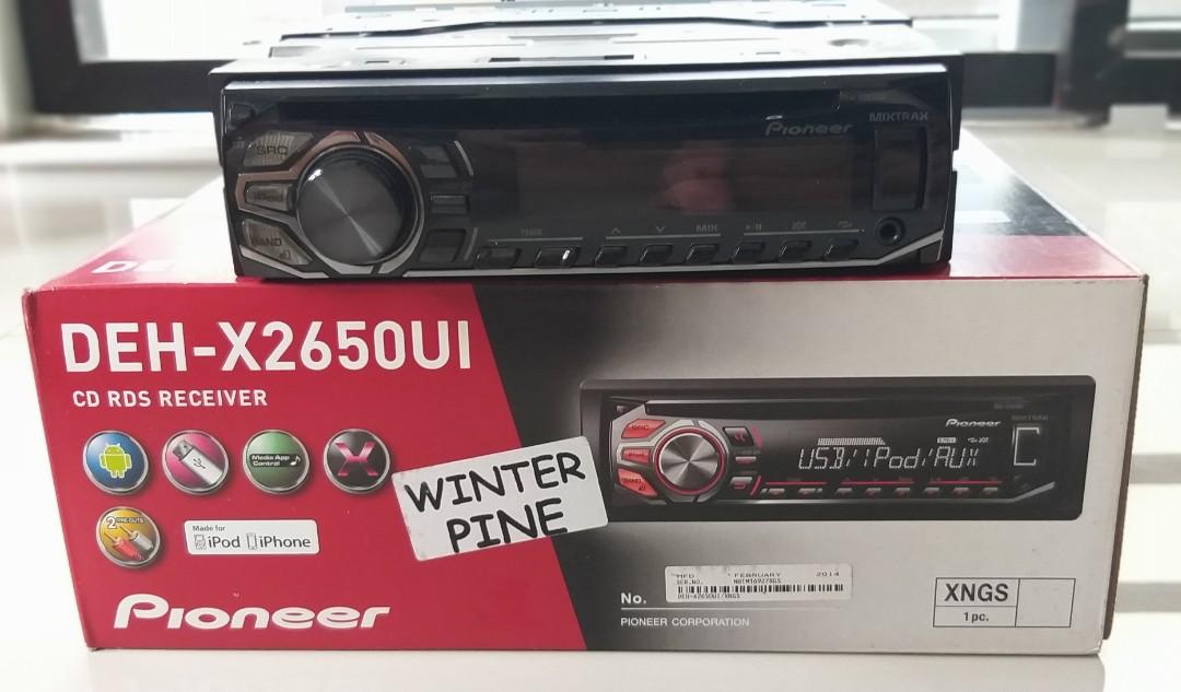 pioneer car stereo accessories