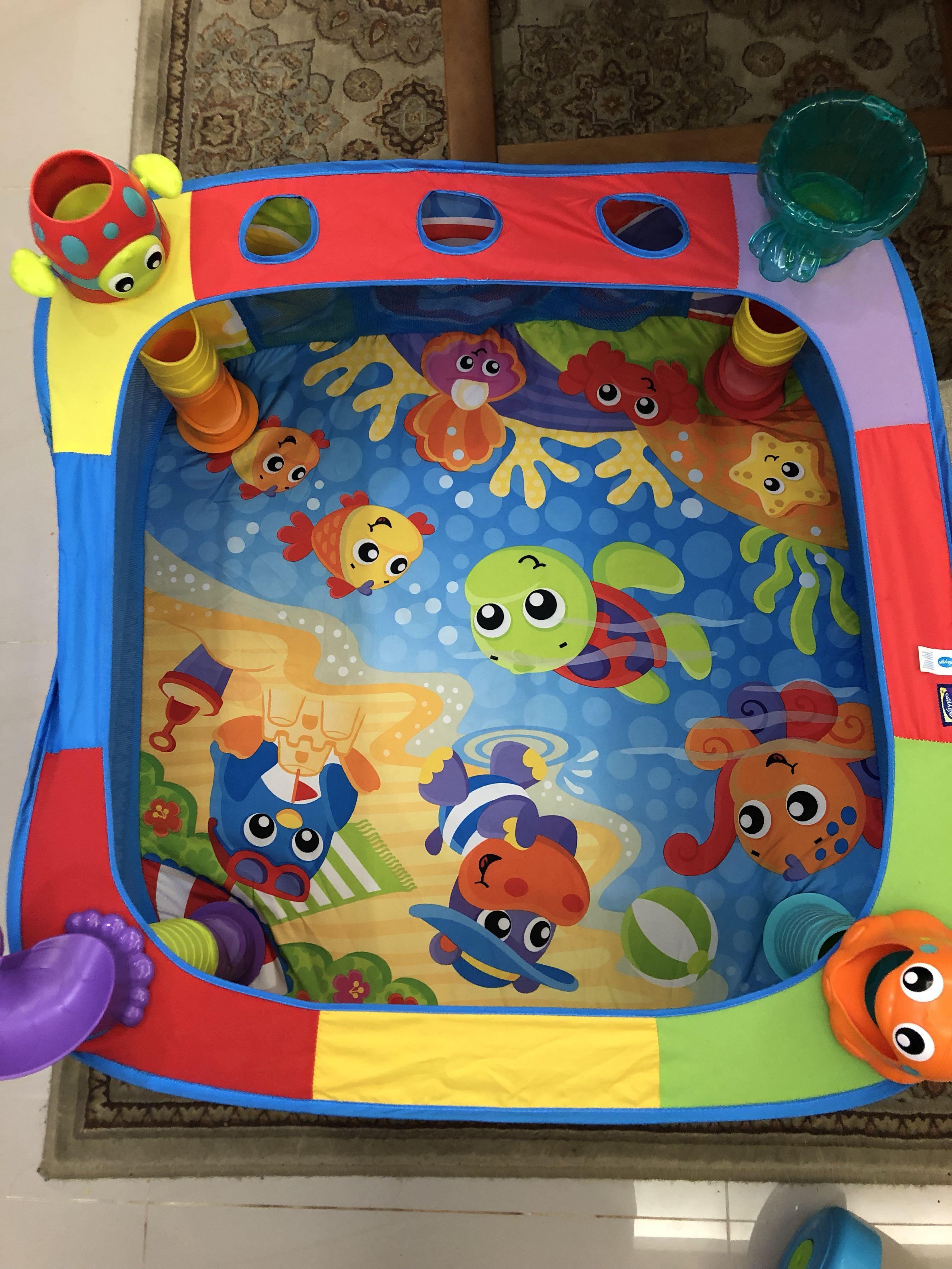 Playgro pop and drop activity ball gym shop