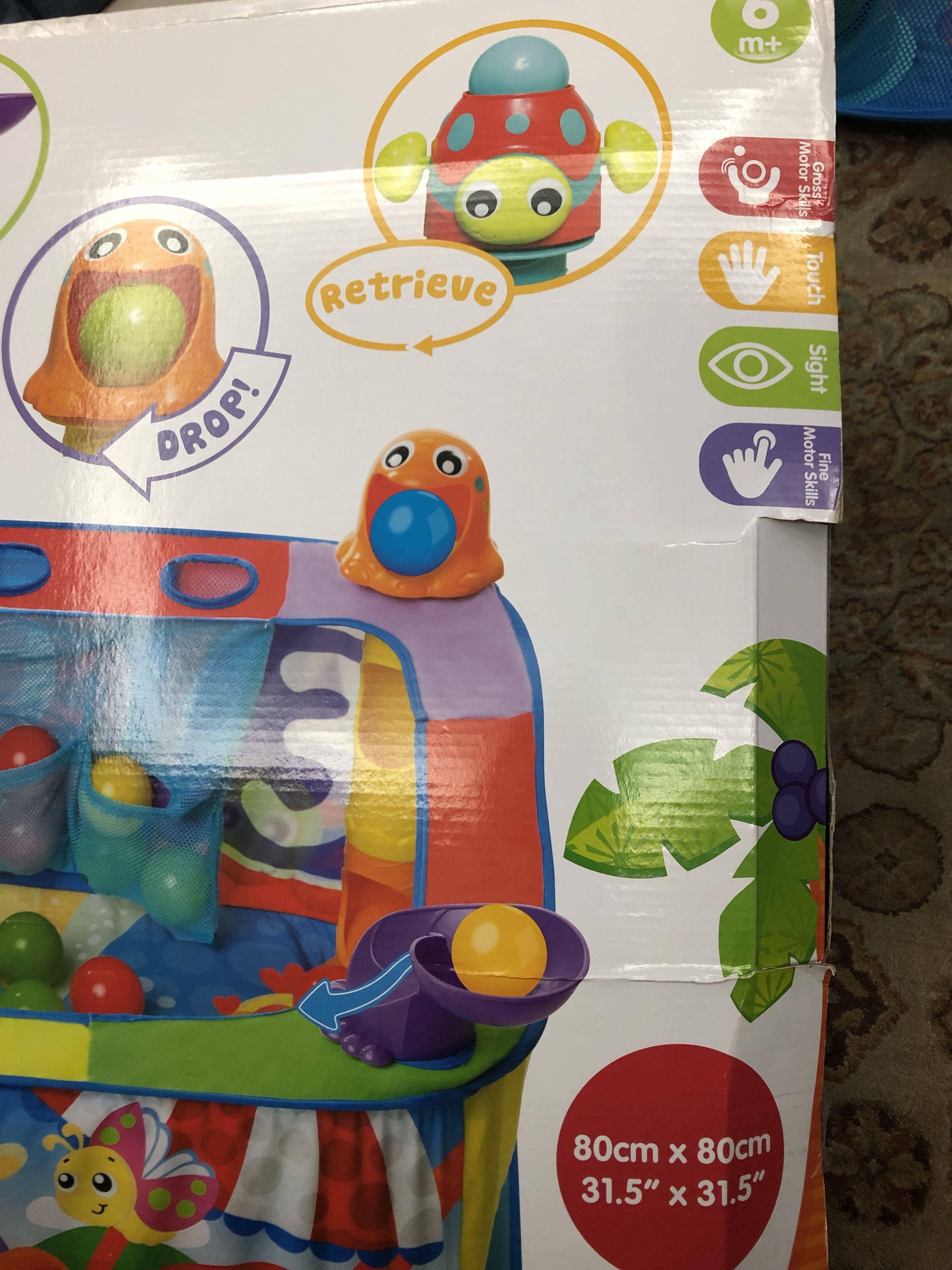 Playgro ballenbad pop and drop activity ball gym cheap