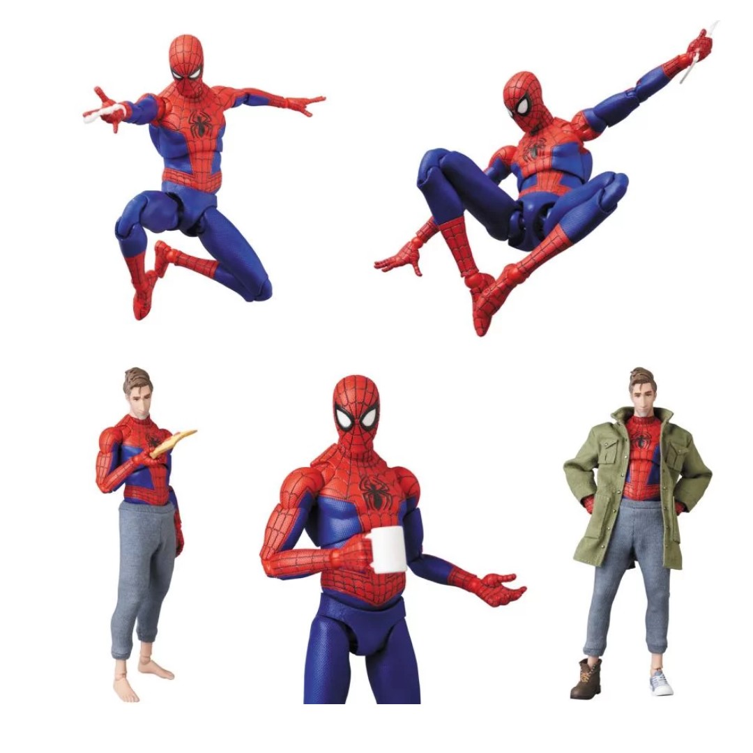 mafex spider man into the spider verse