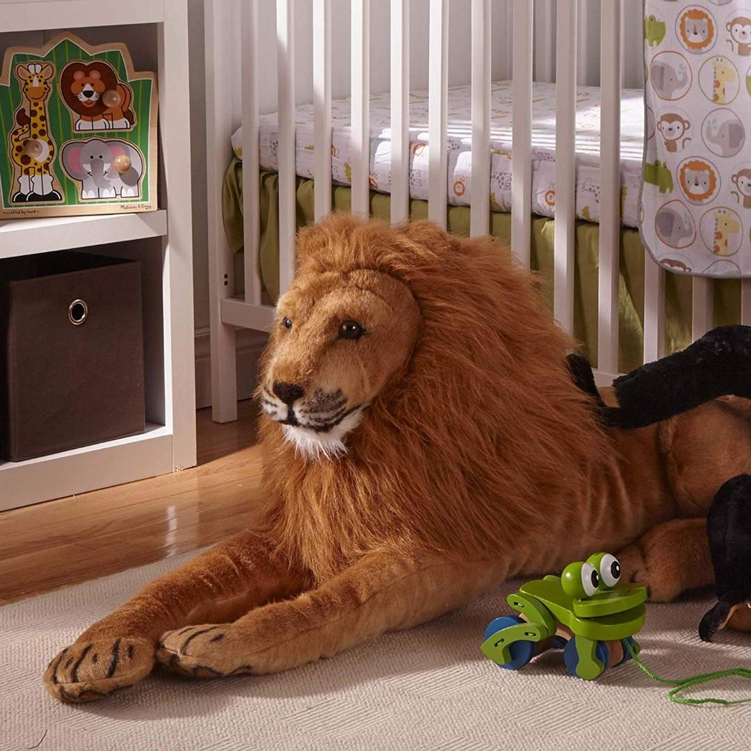 large stuffed lion toy