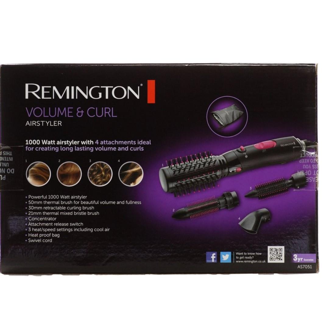 remington as7051 volume and curl air styler