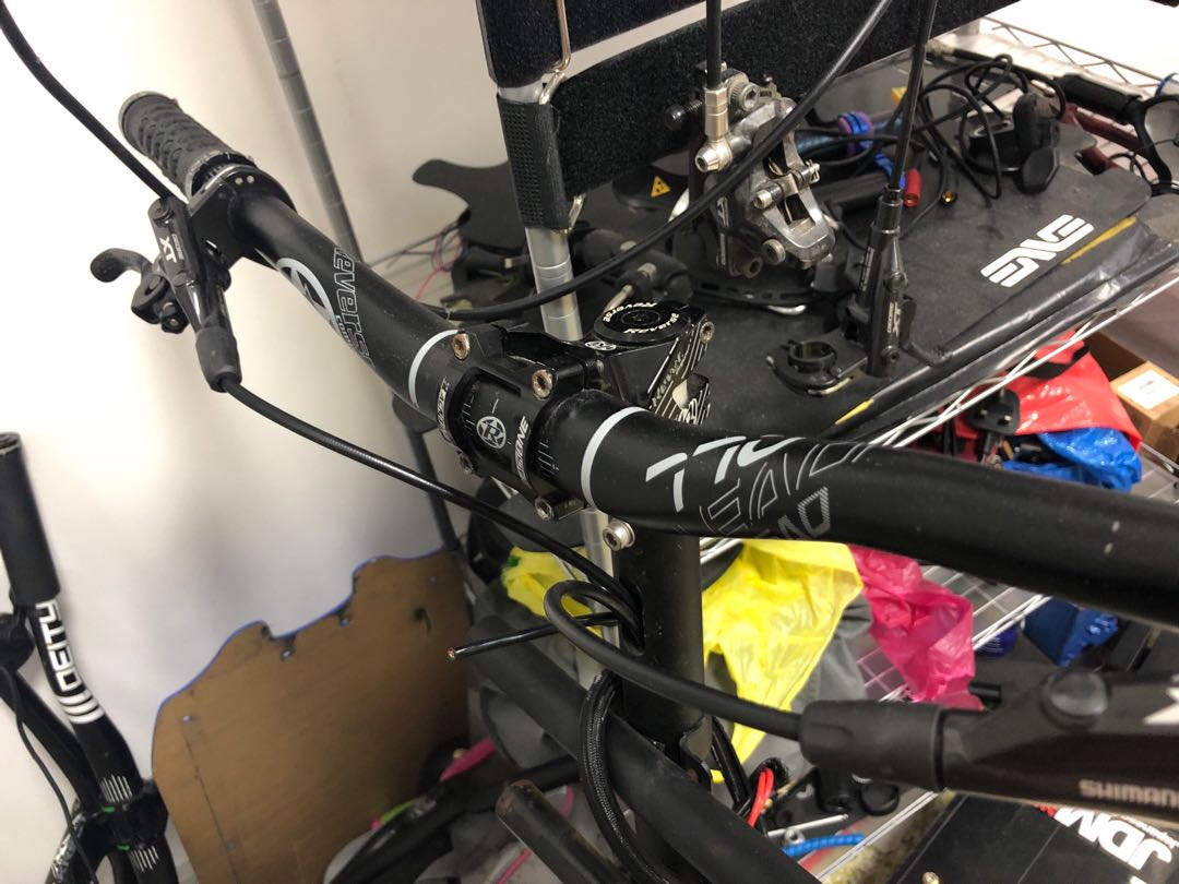 reverse bike stem