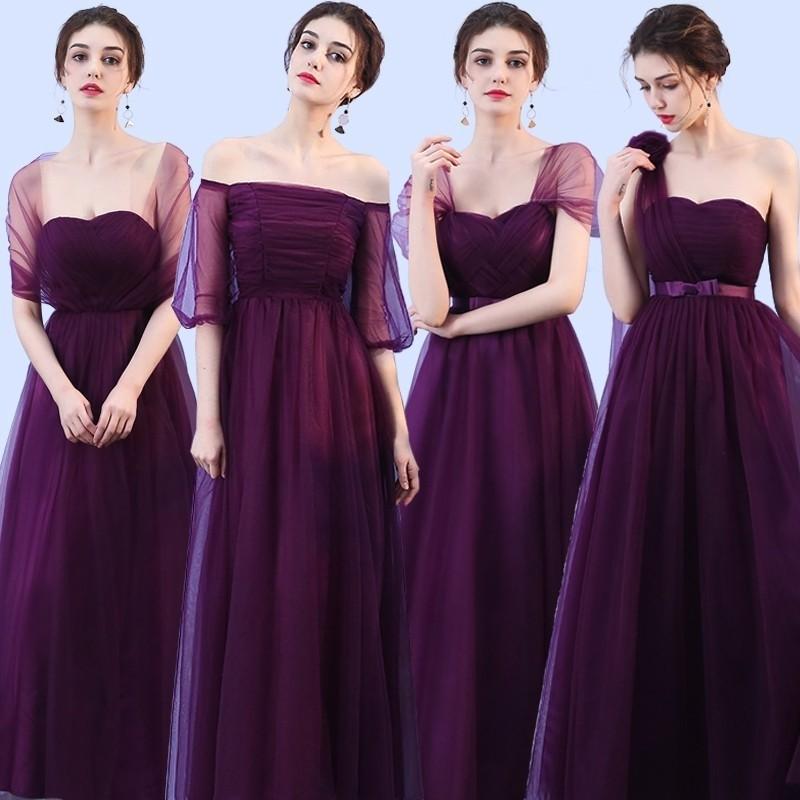 Royal Purple Bridesmaid Dresses Gowns Women S Fashion Clothes Dresses Skirts On Carousell