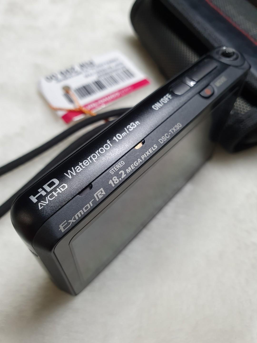 Sony Cyber shot DSCTX30 Digital Camera, Photography, Cameras on Carousell