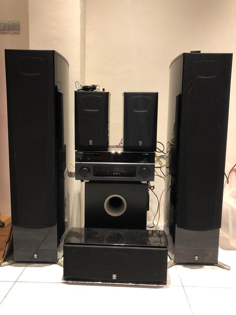 Yamaha Surround Home Theatre System With Floor Standing