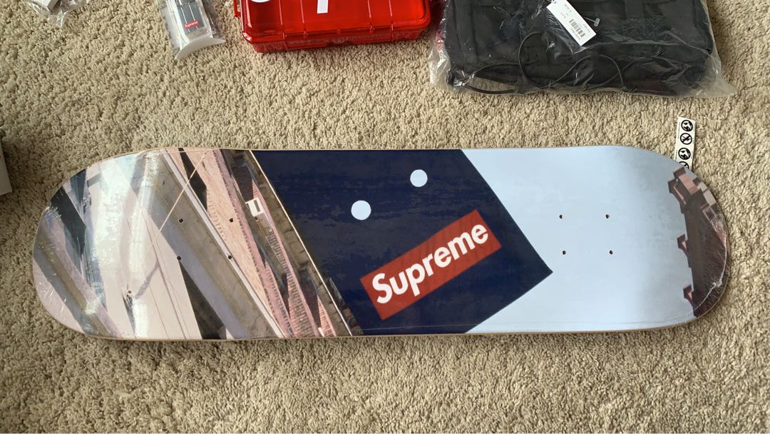 Supreme Banner Skateboard Deck Multi - FW19 - US