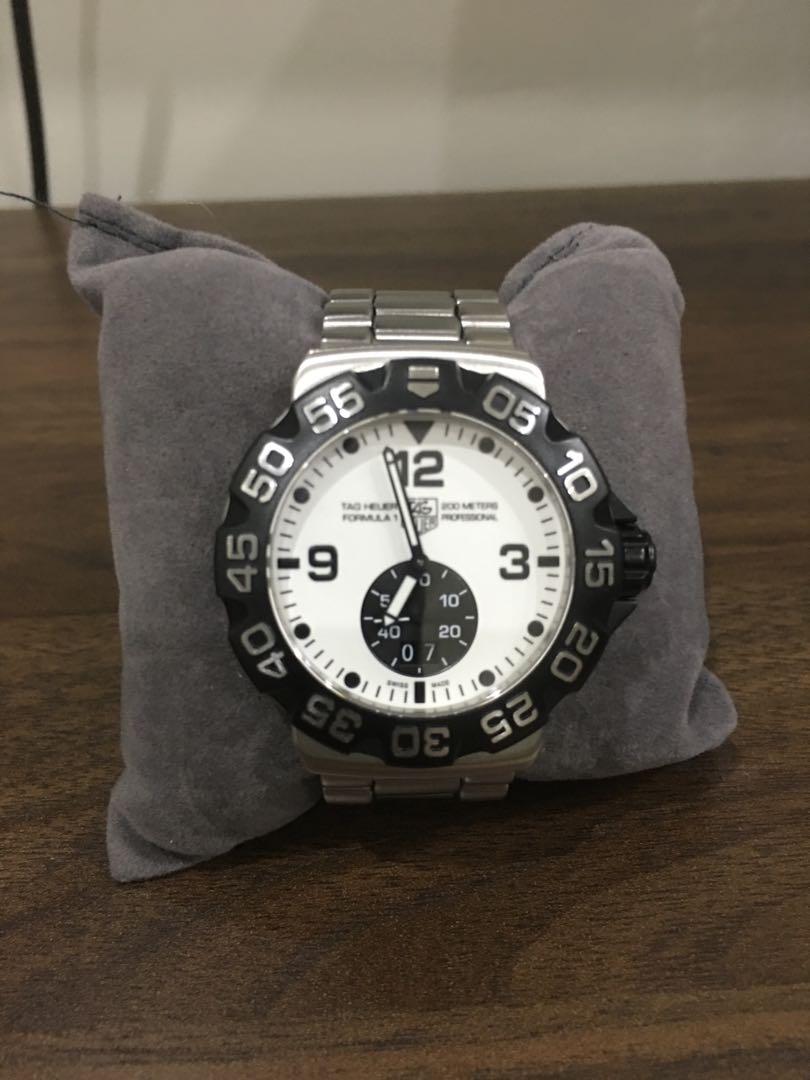 Tag heuer f1 hot sale grande date lume dial