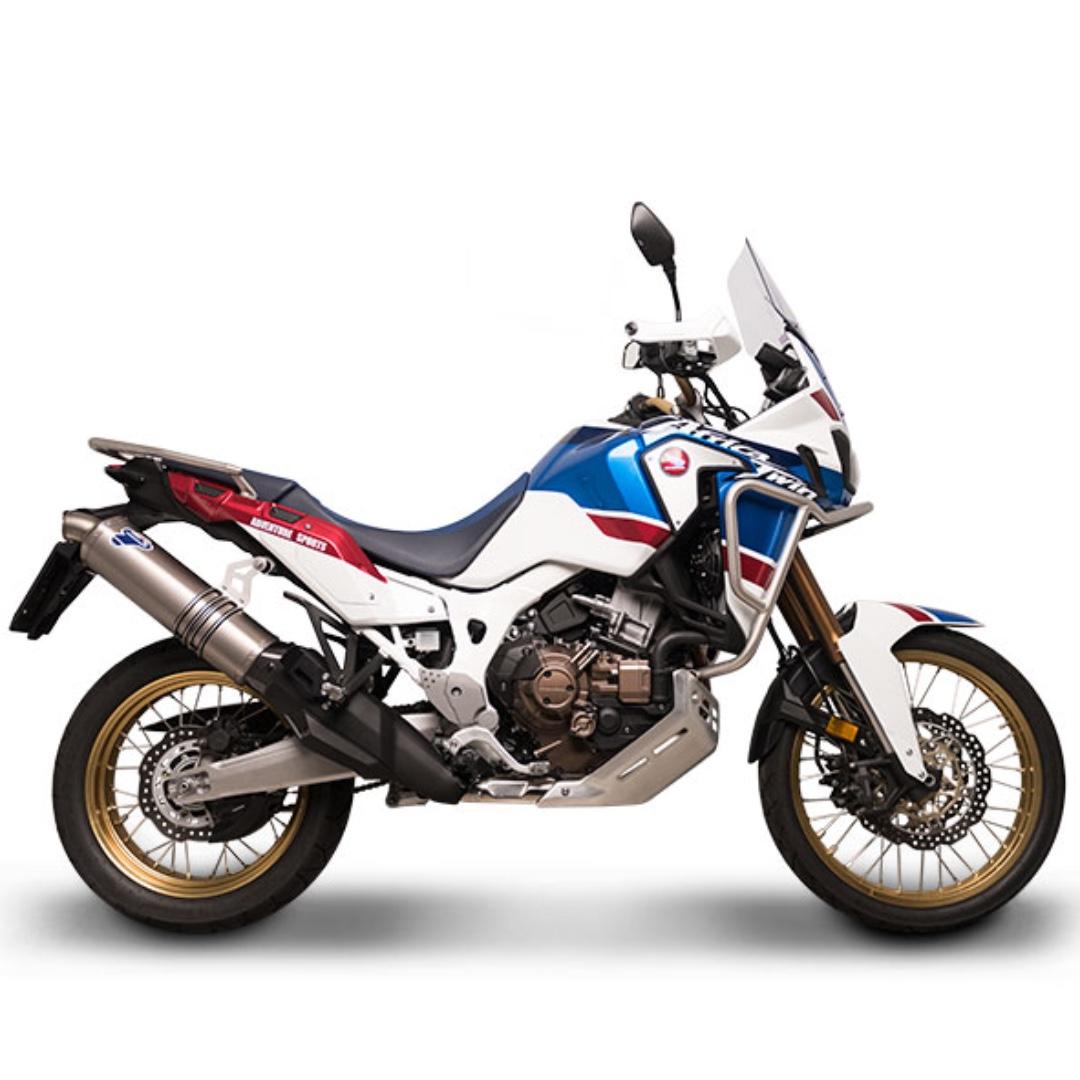 Termignoni Exhaust For Honda Crf1000l Africa Twin Adventuresports 2018 2019 Street Legal Motorcycles Motorcycle Accessories On Carousell