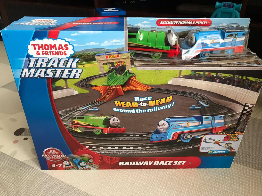 thomas railway race set