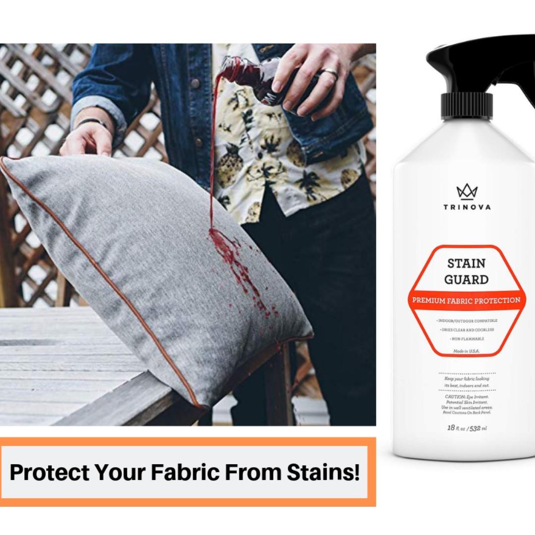 Trinova Fabric Protector Spray Stain Guard Upholstery Protection