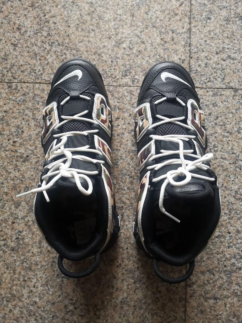 Nike uptempo 96 black and camo shop