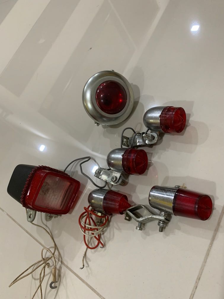 old bike lights