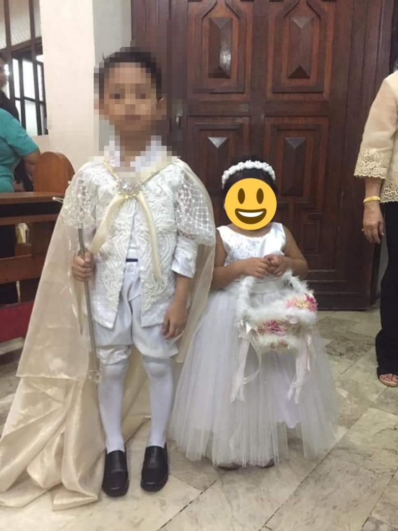 santacruzan gown for kids