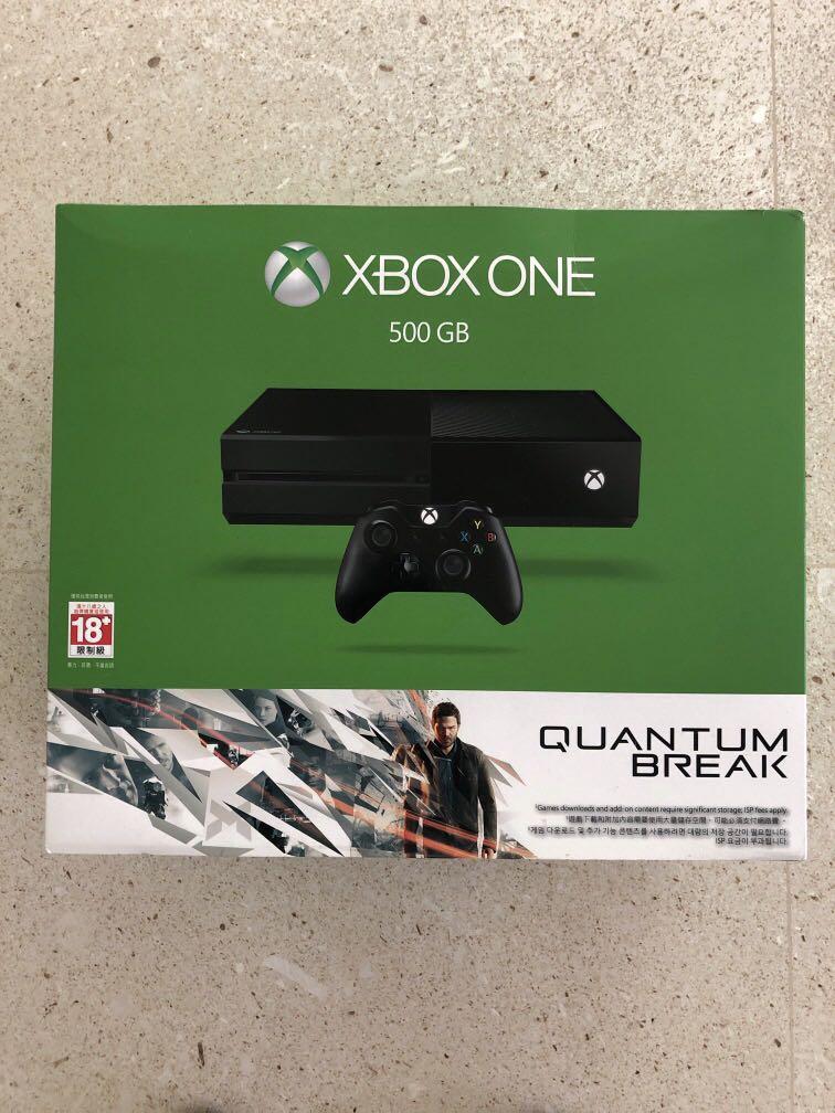 Xbox One 500gb Toys Games Video Gaming Consoles On Carousell