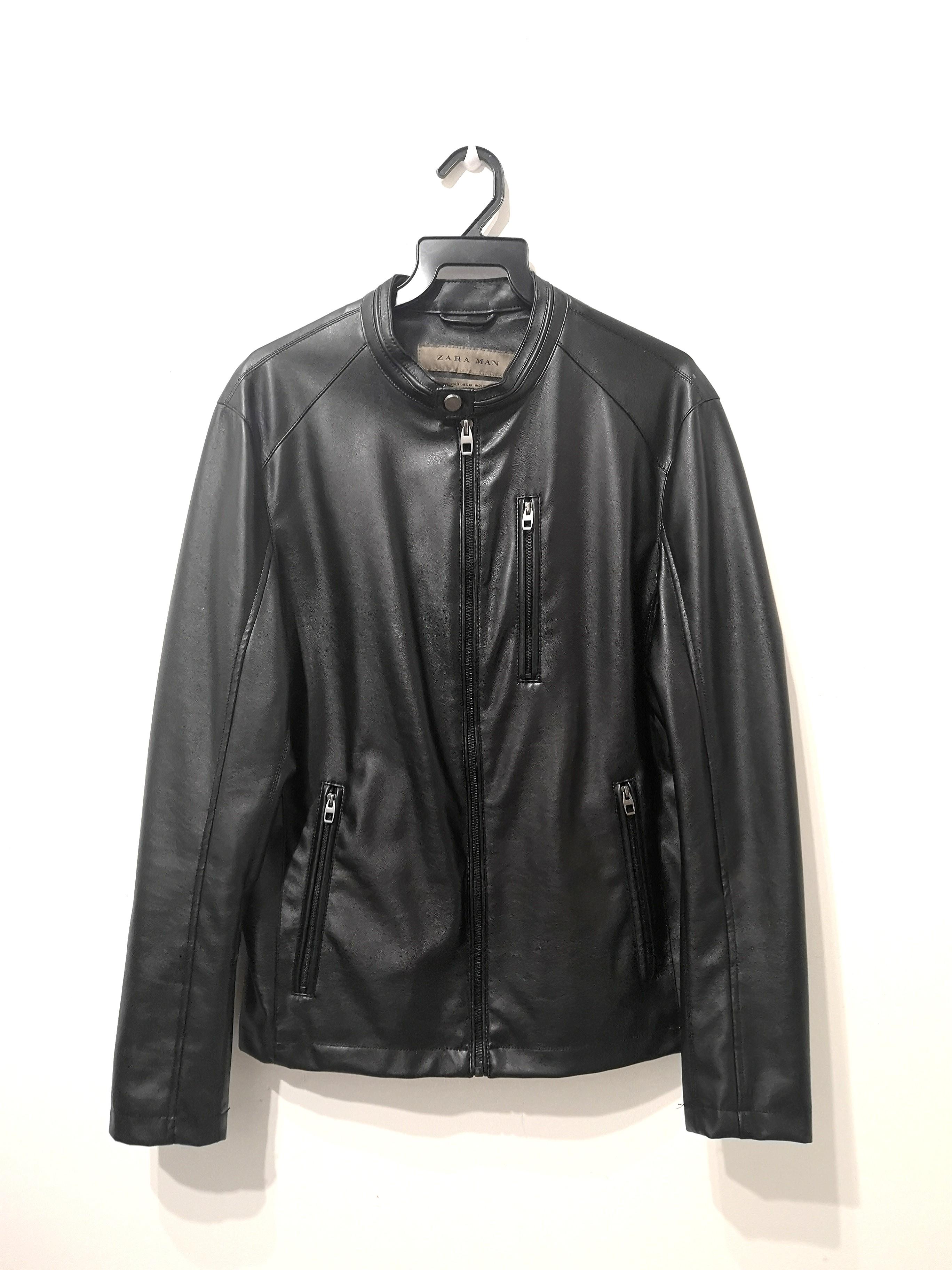 Shop ZARA 2023-24FW FAUX LEATHER BOMBER JACKET (3918/420) by MarcaBonito |  BUYMA