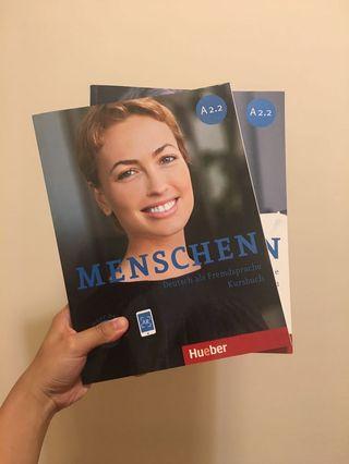 Menschen A2.2德文課本