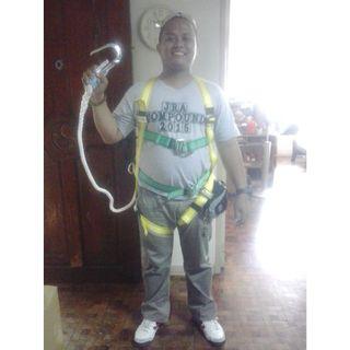 safety harness safety shoes